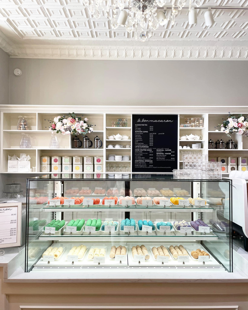 Le Bon Macaron Display Case for Web