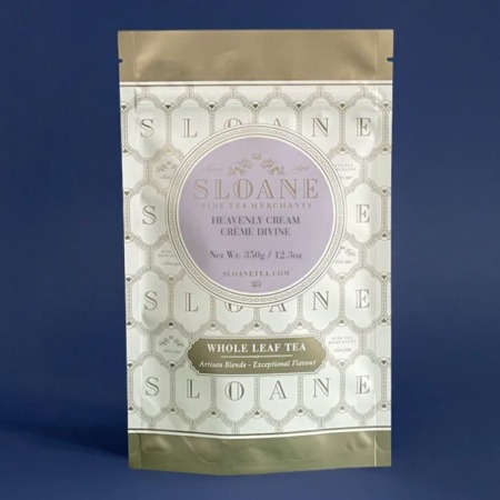 Large pouch of Heavenly Cream Sloane Tea